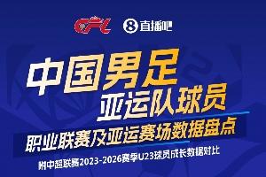 直播吧联袂中足联：深度解析国足亚运代表队球员联赛与亚运赛事数据表现