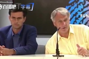 33岁穆里尼奥给罗布森当翻译：说着说着自己接话，狂劲藏不住